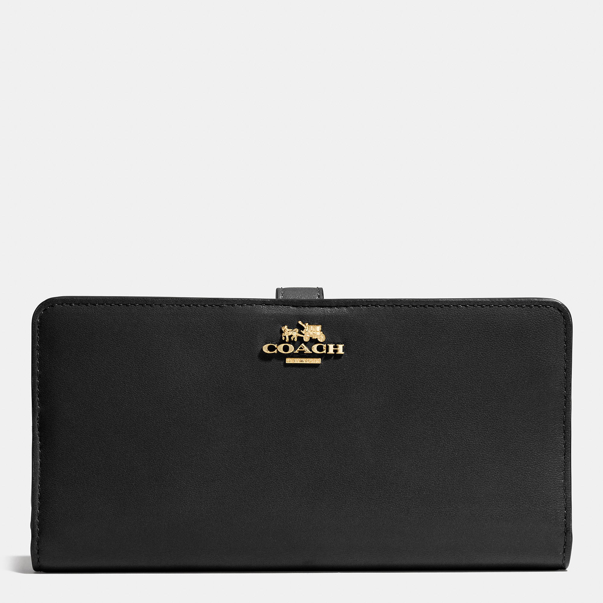 Coach Skinny Wallet In Leather | Women - Click Image to Close